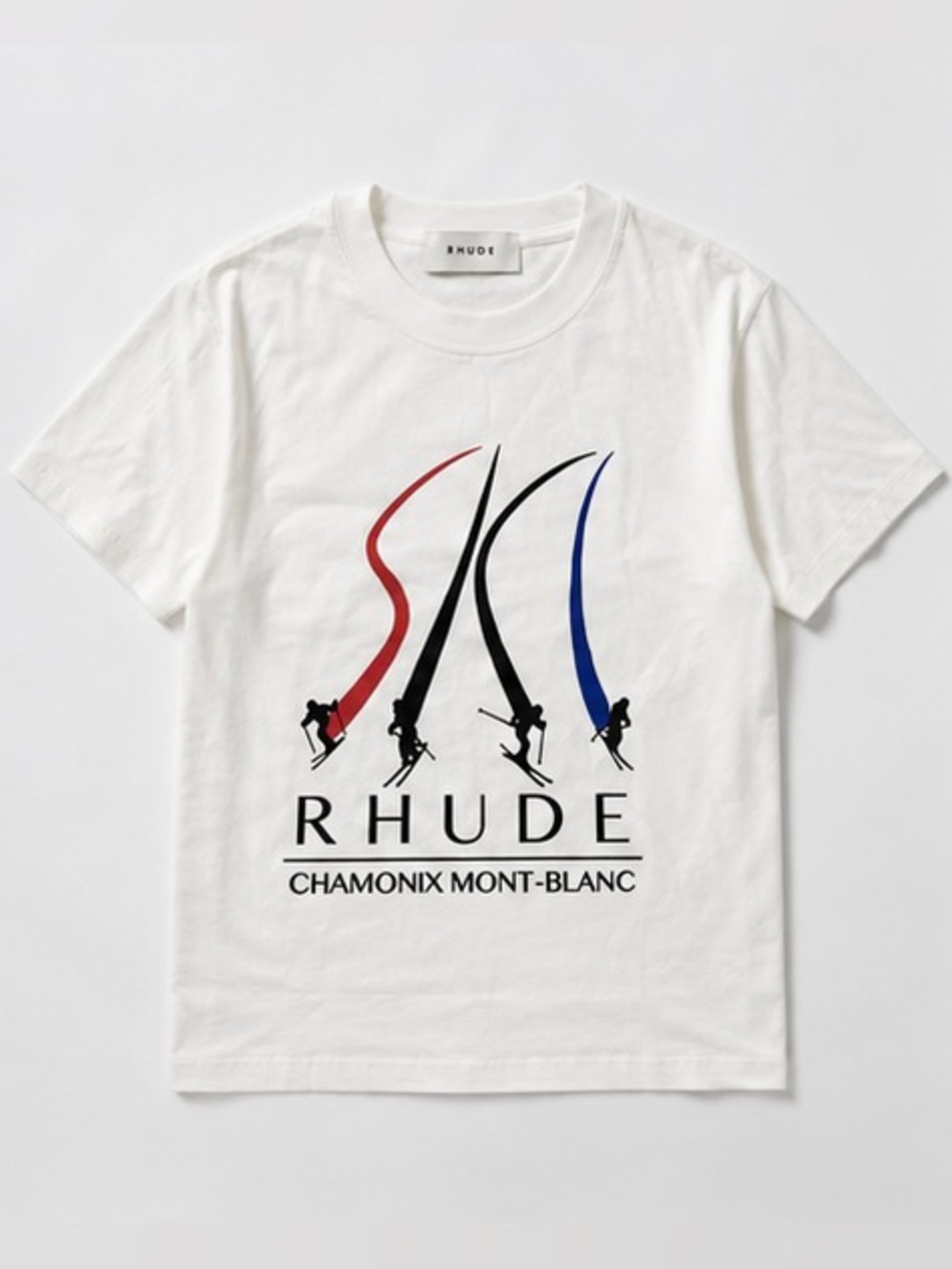 Rhude White Ski Slope Tee